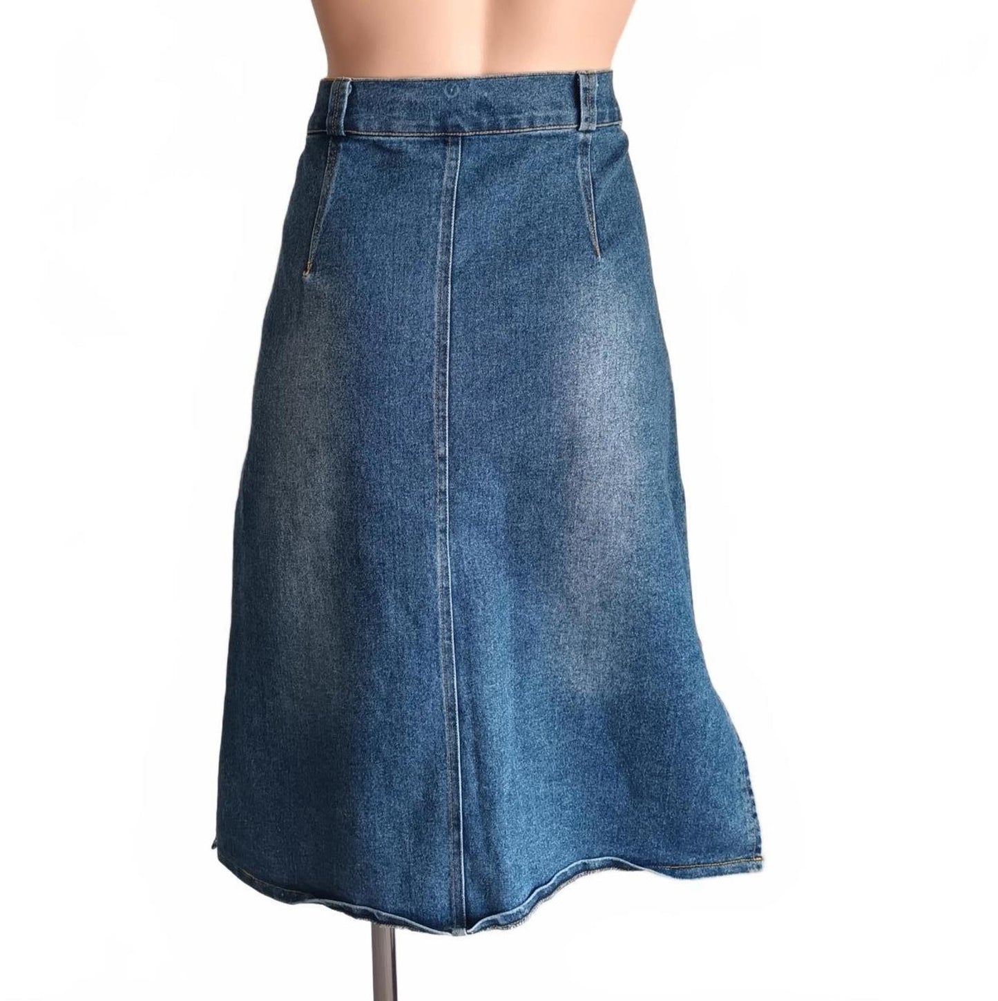 Vintage denim Mei Mei skirt 10