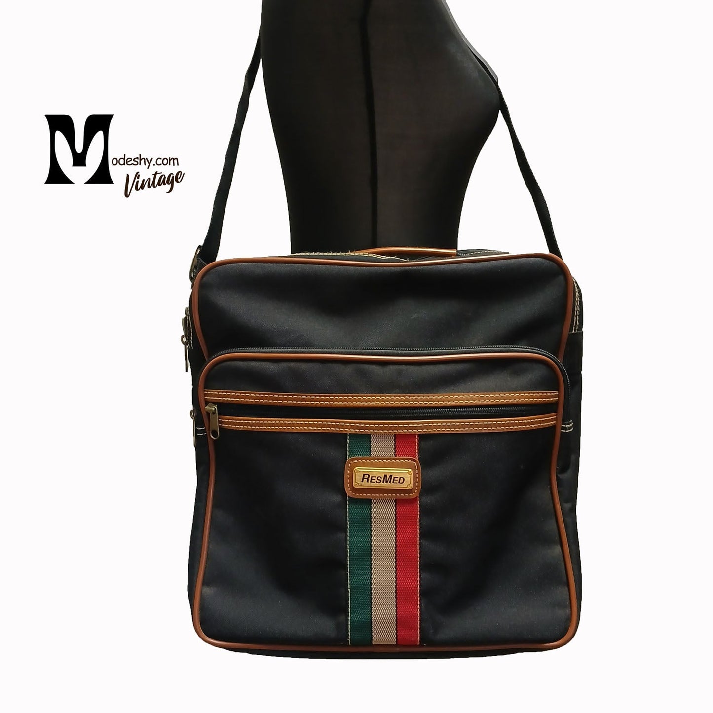Vintage Res Med travel cross bag Modeshy