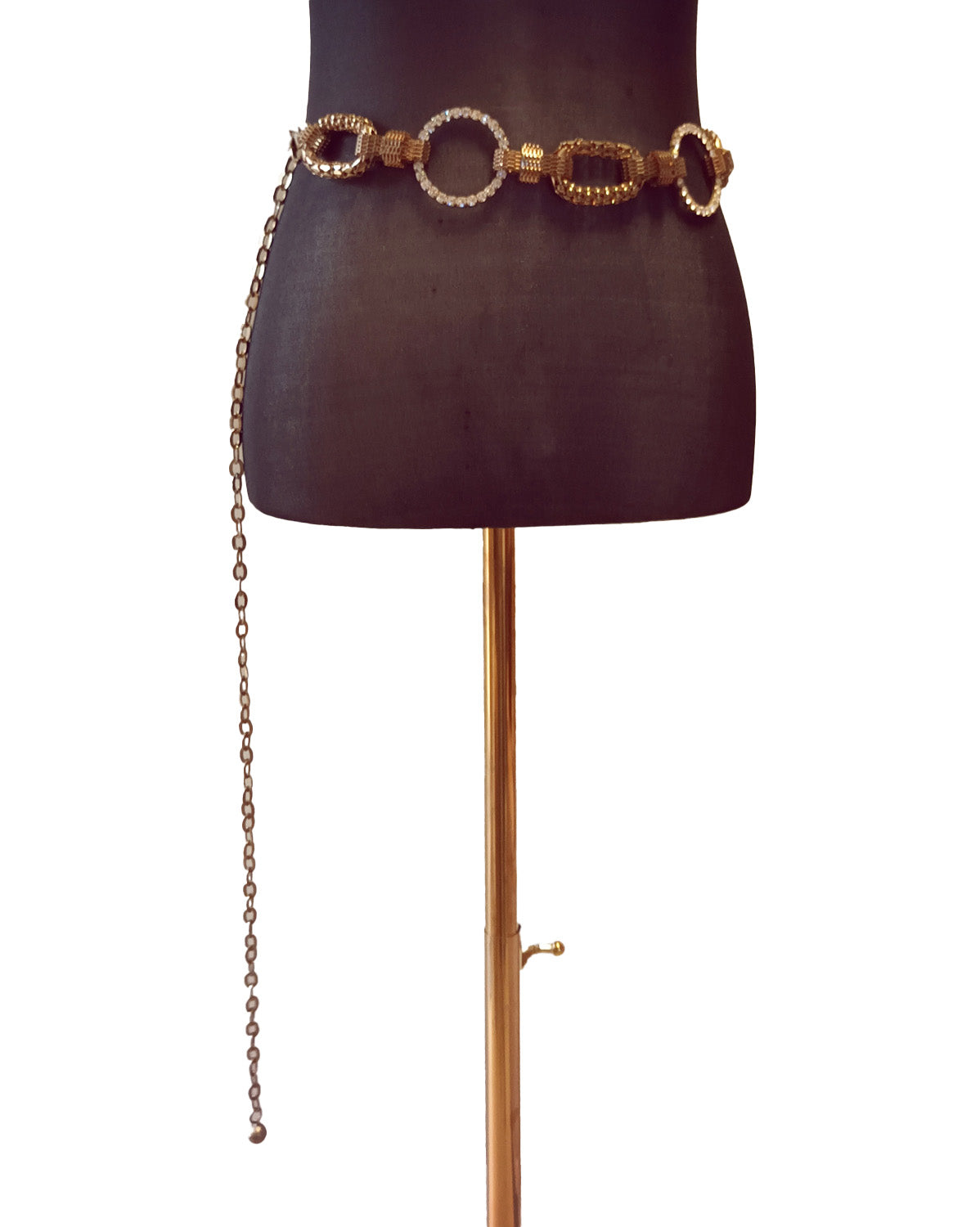 Vintage 90s Chain belt with diamante's Modeshy