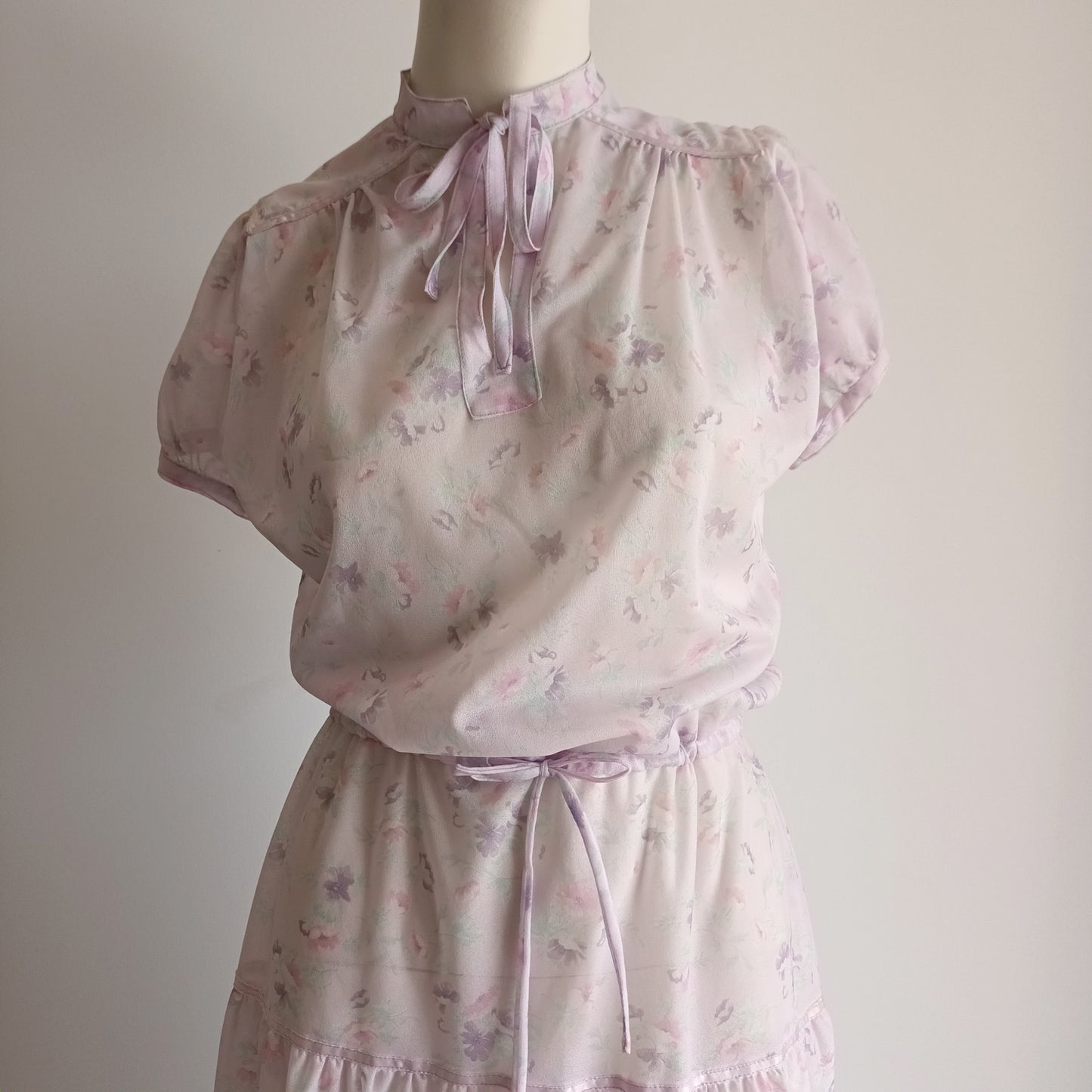 Vintage lavender garden dress