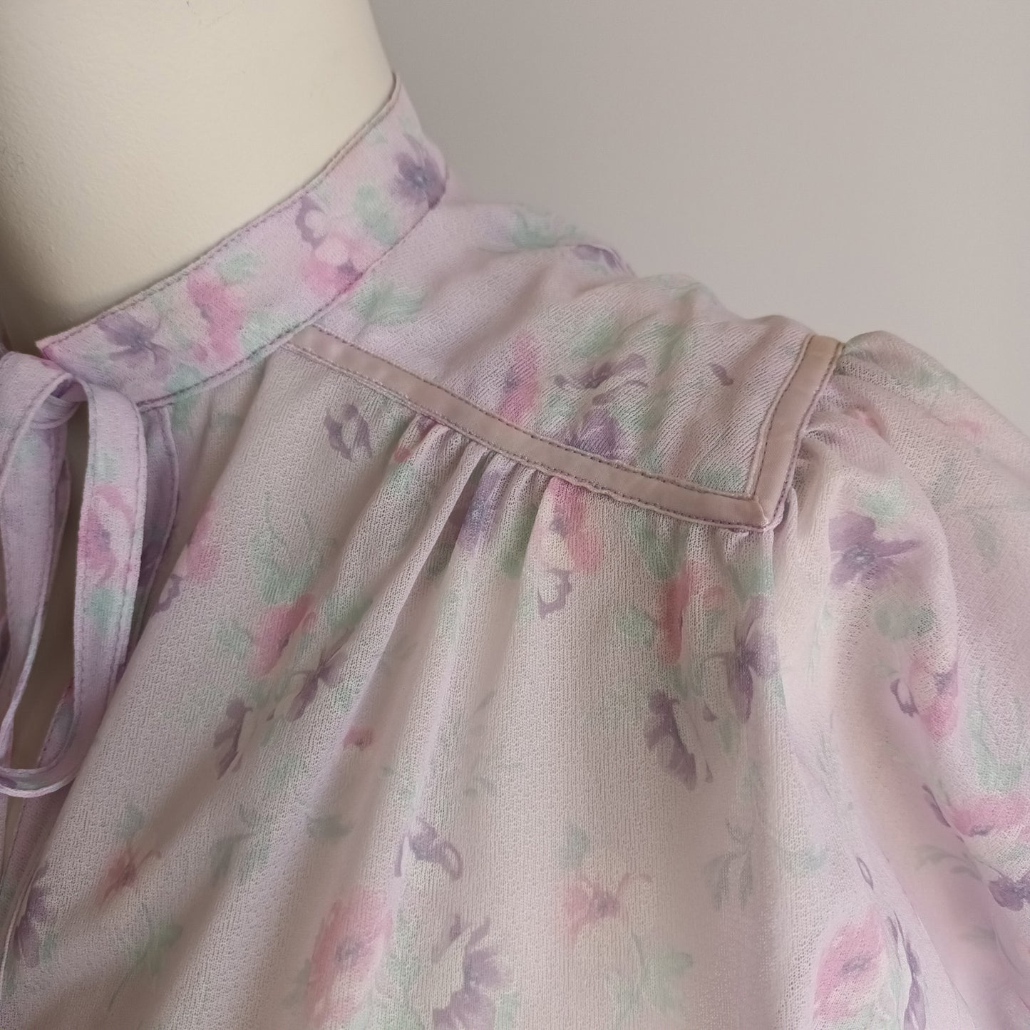 Vintage lavender garden dress