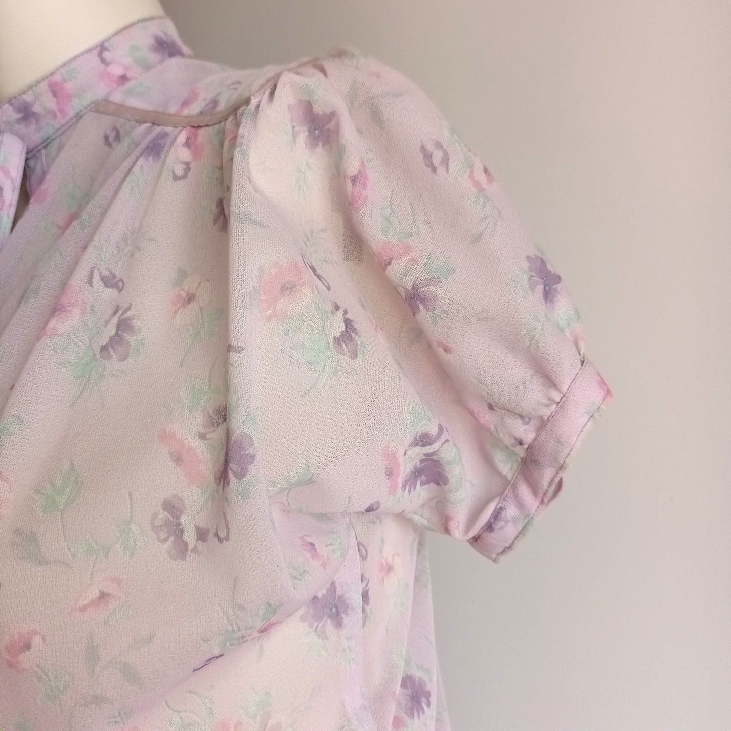 Vintage lavender garden dress