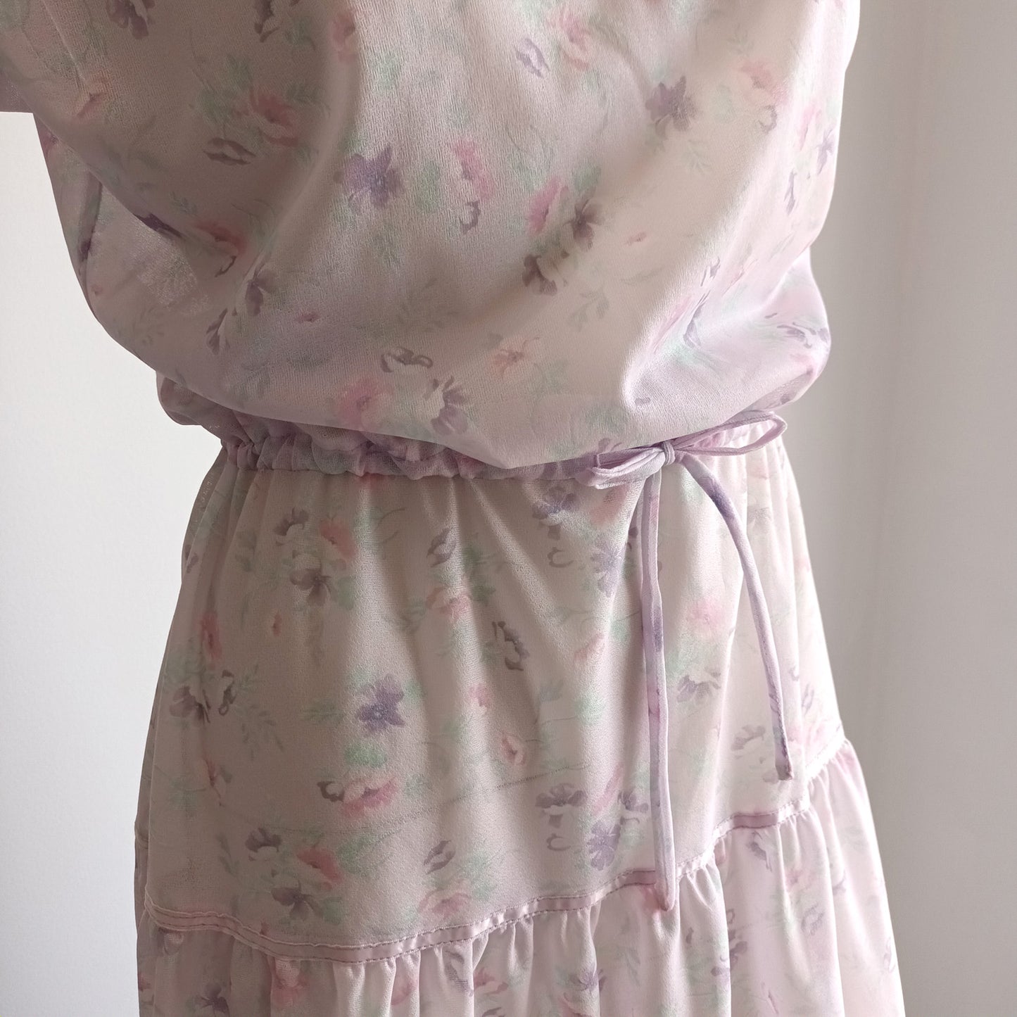 Vintage lavender garden dress