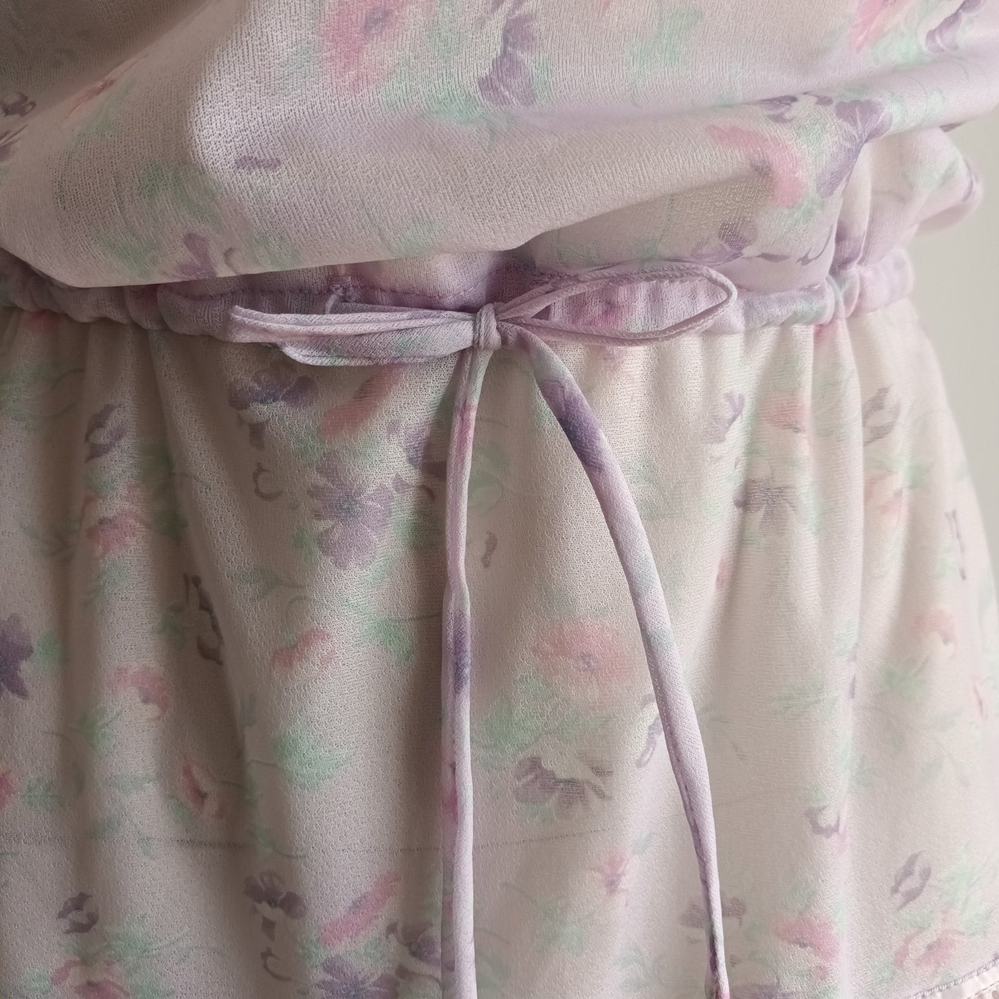 Vintage lavender garden dress