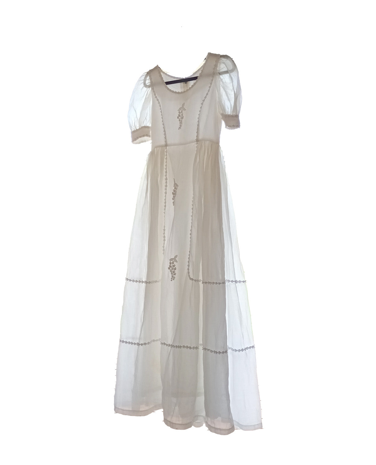 Vintage organza wedding dress - Donate a dress Modeshy