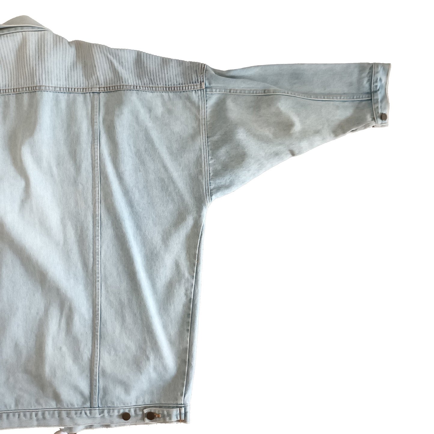 Vintage lee denim cotton batwing oversize Jacket 80s LGE Modeshy