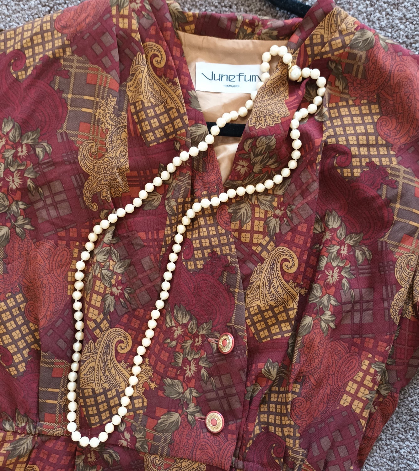 Vintage pearl necklace Modeshy