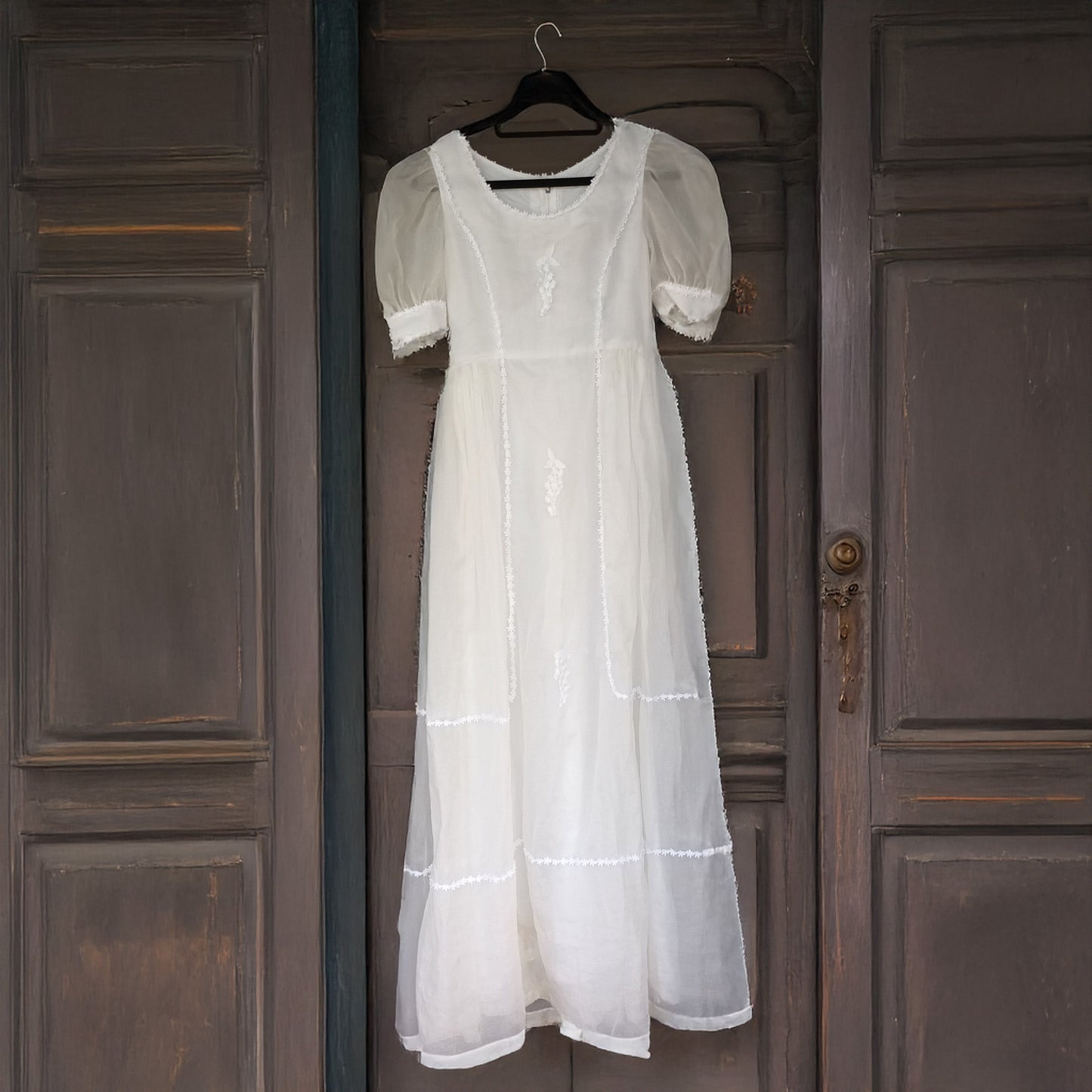 Vintage organza wedding dress - Donate a dress Modeshy