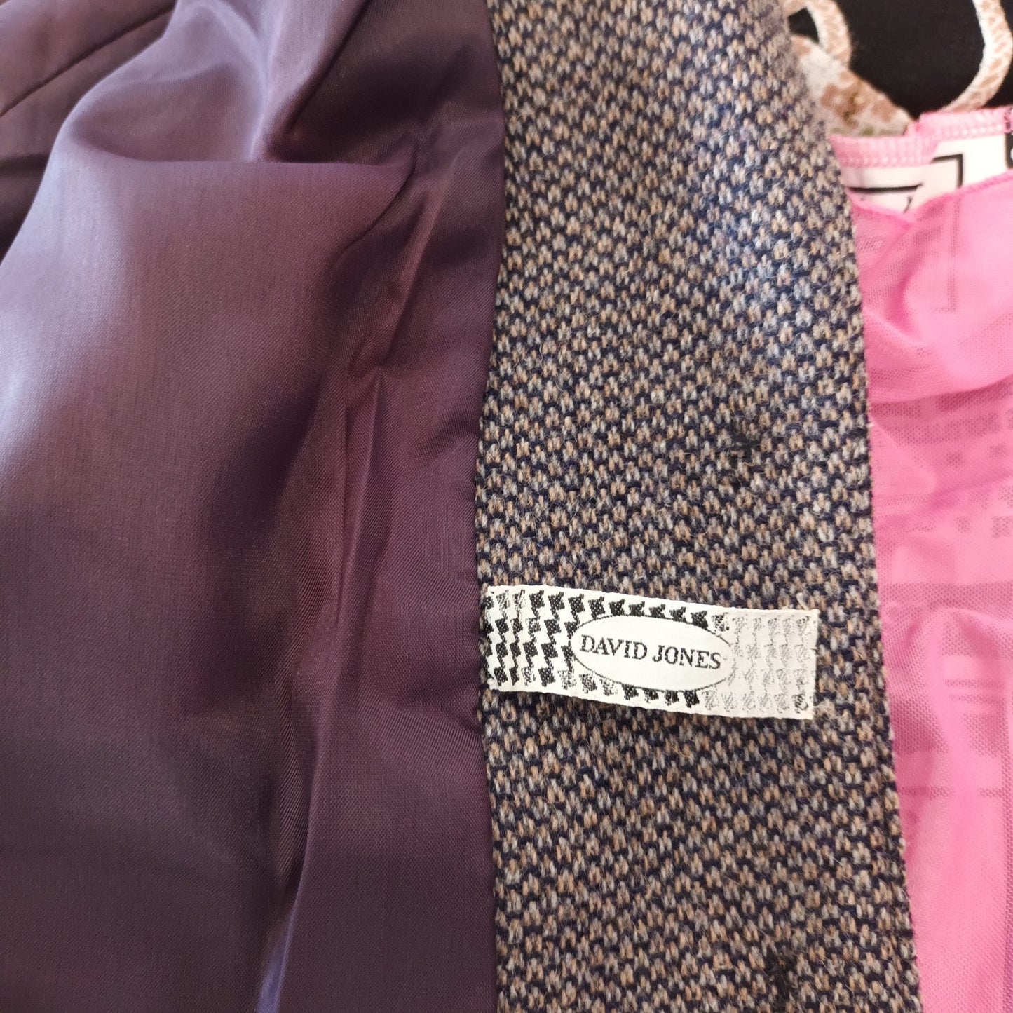 Vintage David jones tweed wool Jacket Modeshy