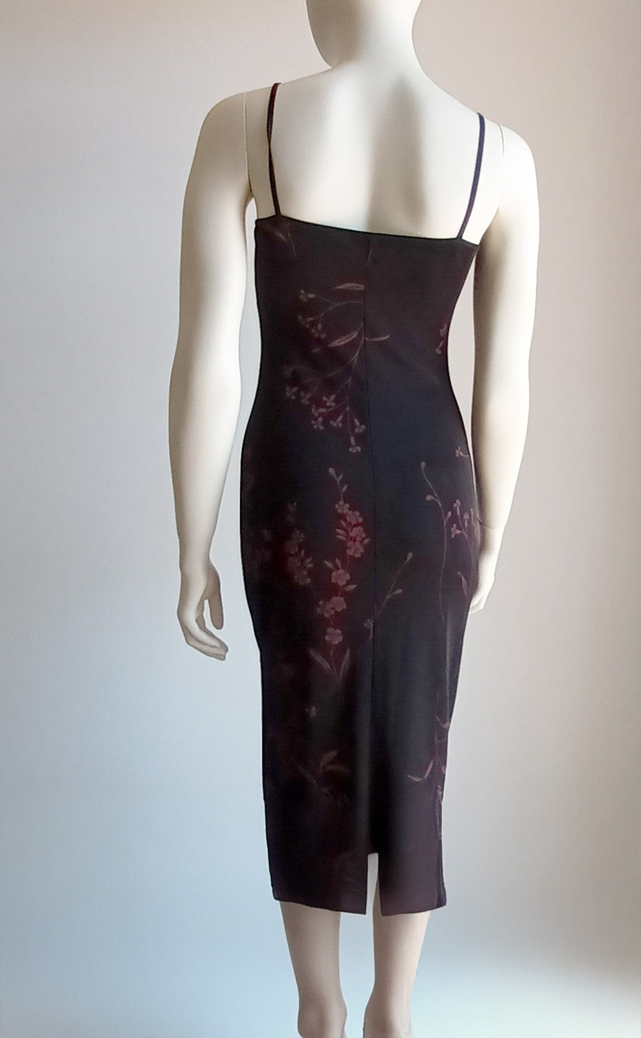 Y2k black slip dress by Blush M Modeshy