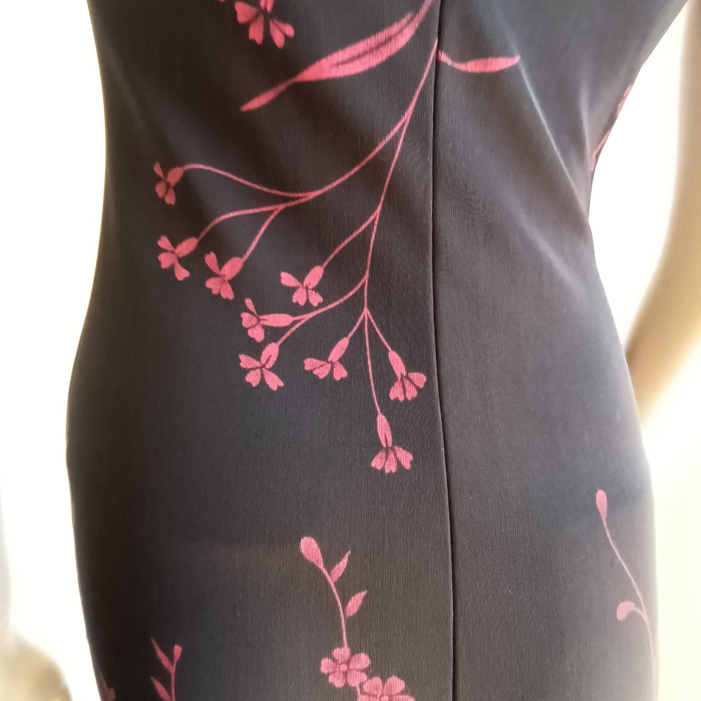 Y2k black slip dress by Blush M Modeshy