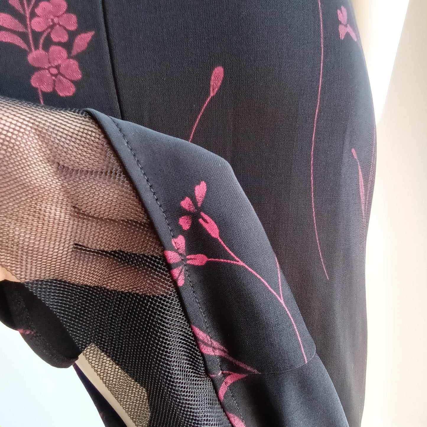 Y2k black slip dress by Blush M Modeshy