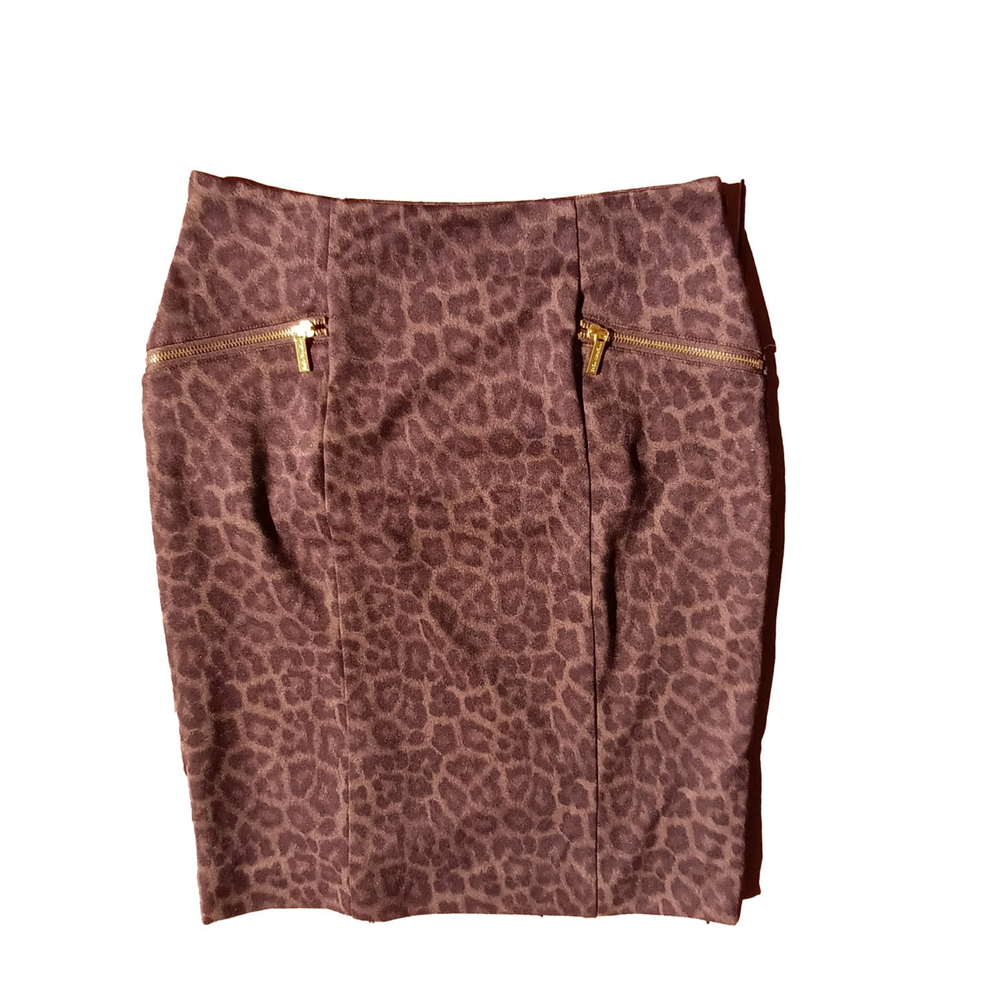 Micheal Kors brown animal print skirt Modeshy