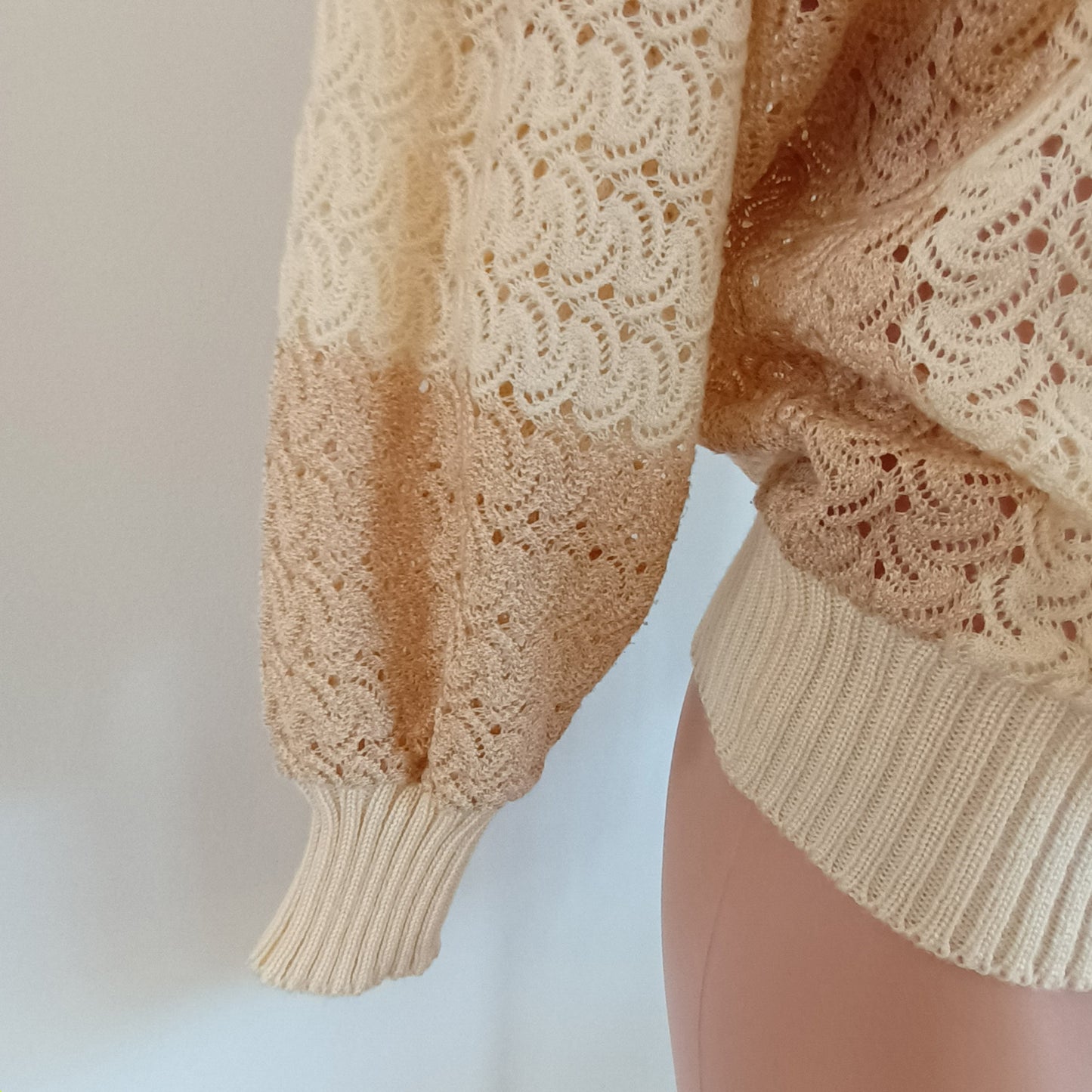 Vintage batwing knit jumper