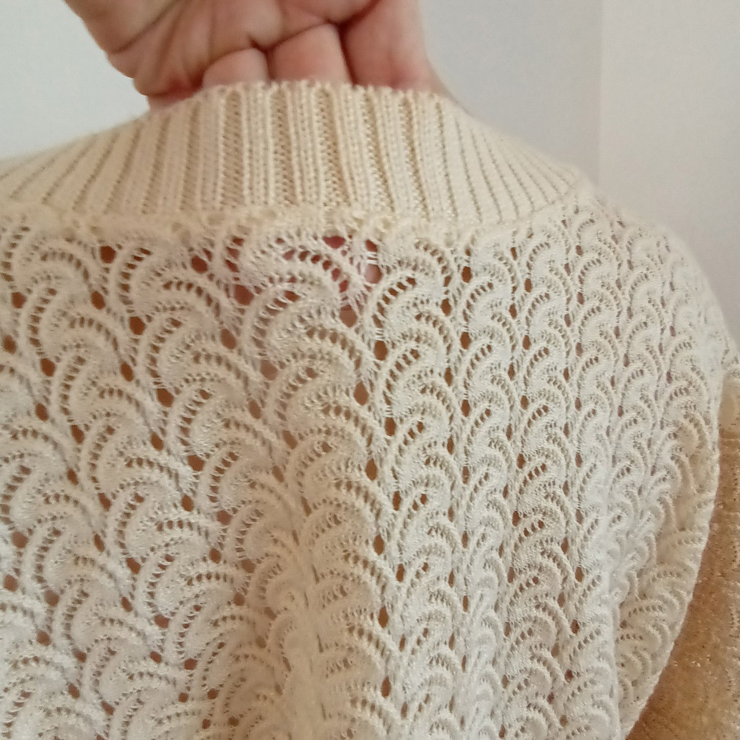 Vintage batwing knit jumper