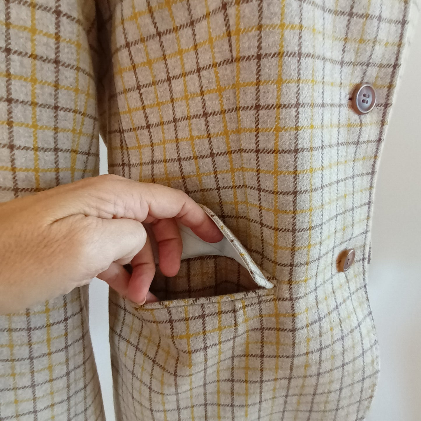 Ines De La Fressange Tweed wool blend Jacket