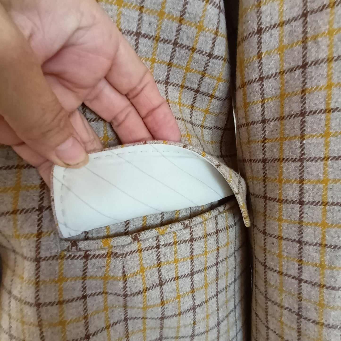 Ines De La Fressange Tweed wool blend Jacket