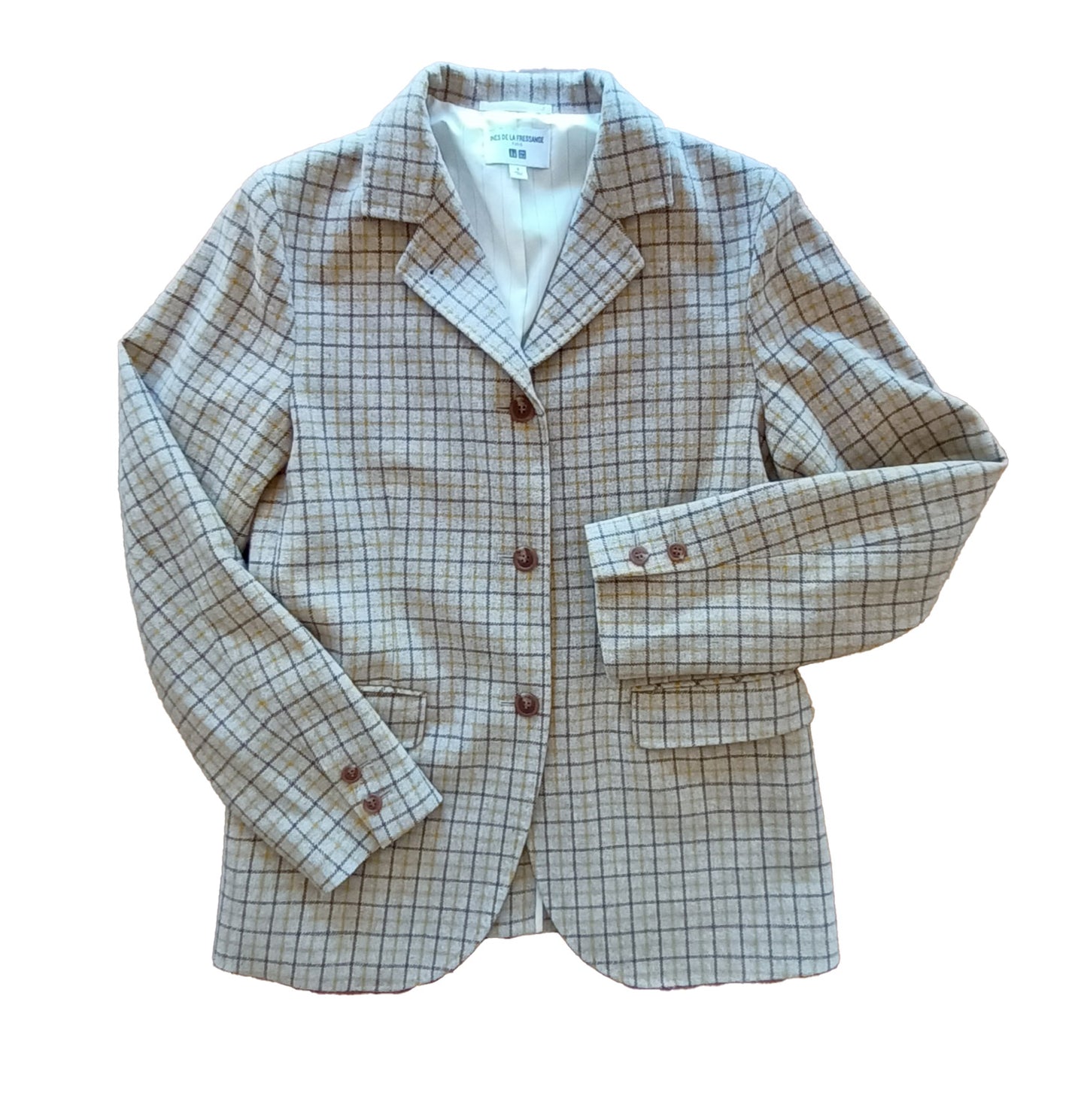 Ines De La Fressange Tweed wool blend Jacket
