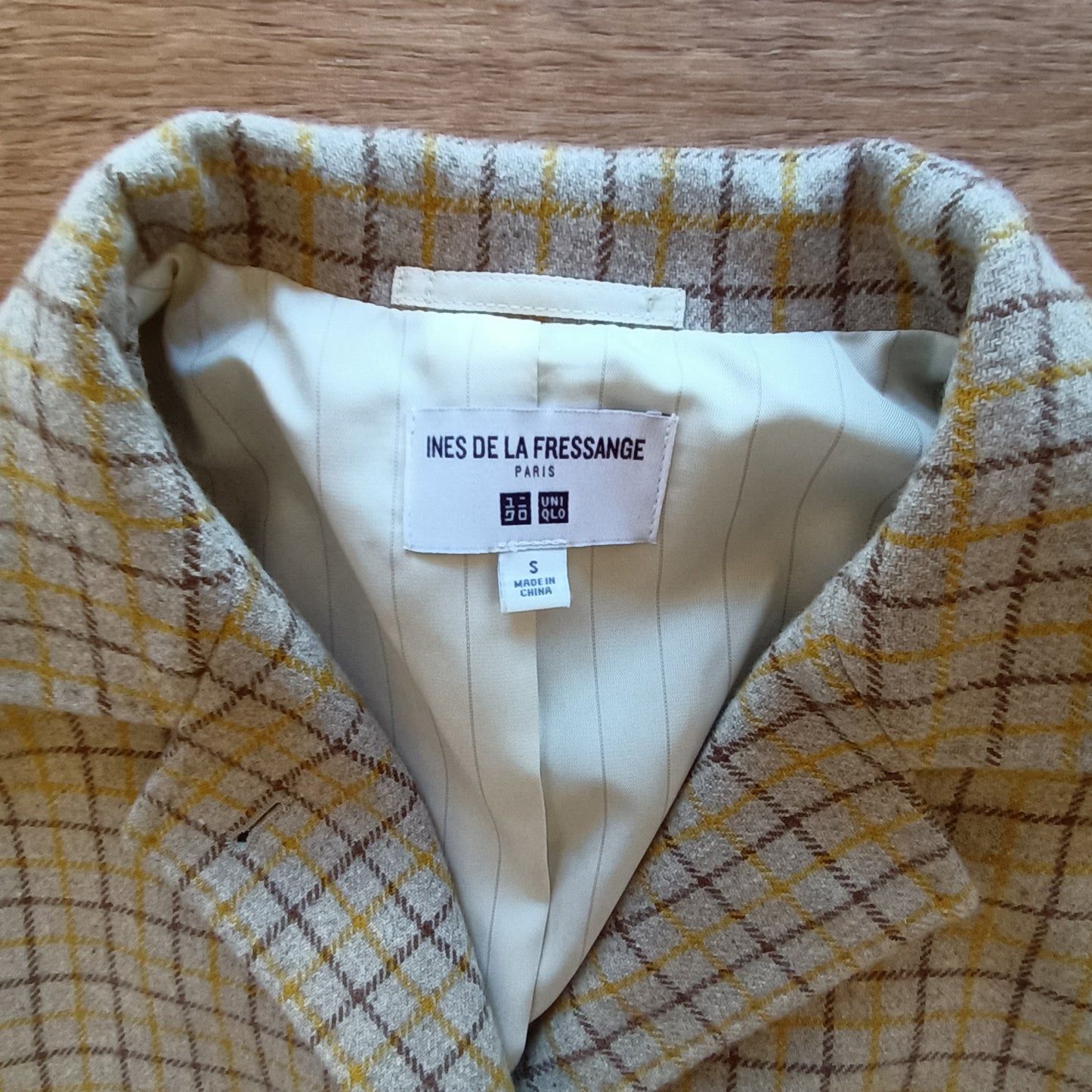 Ines De La Fressange Tweed wool blend Jacket
