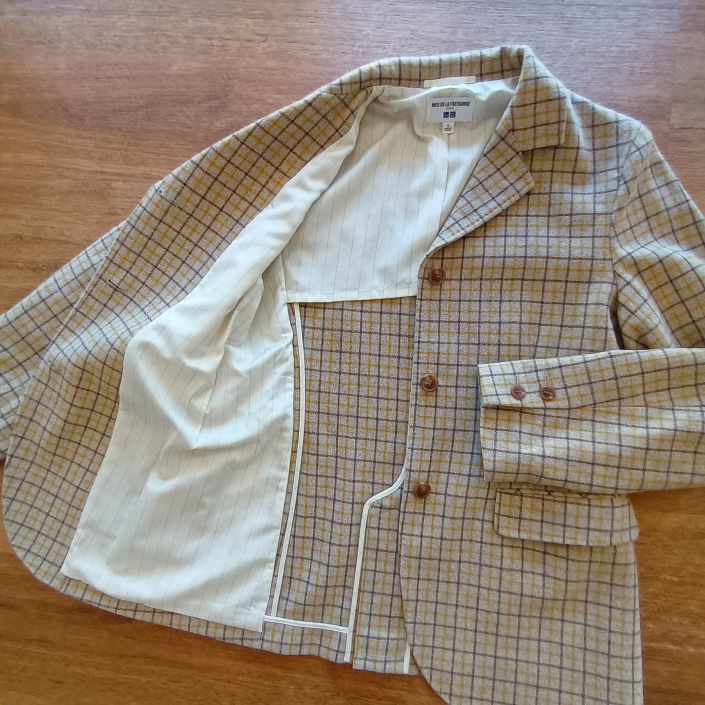 Ines De La Fressange Tweed wool blend Jacket