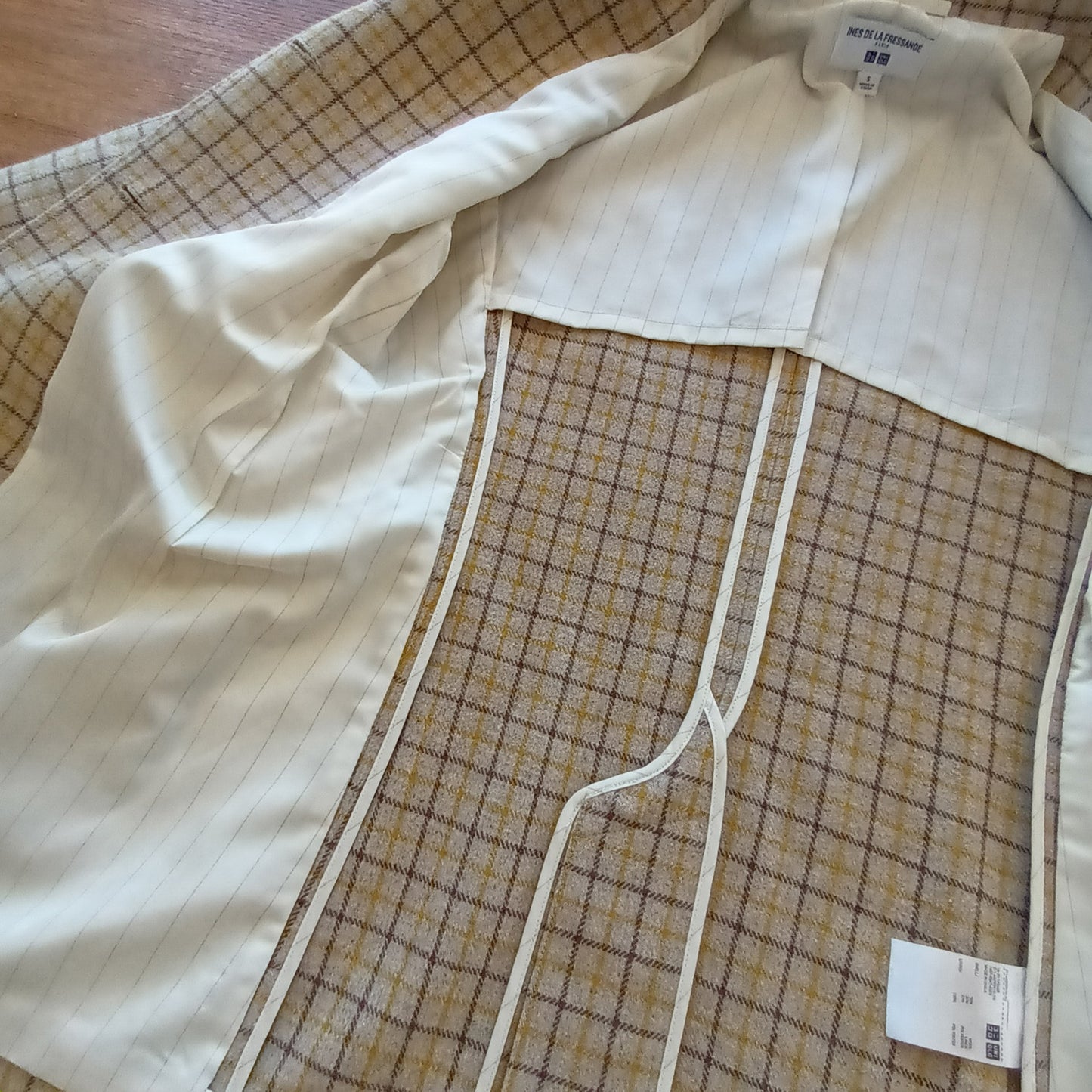 Ines De La Fressange Tweed wool blend Jacket