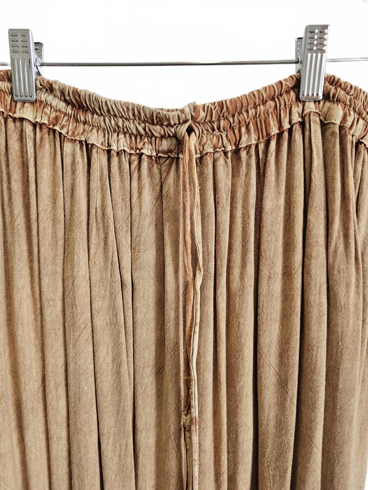 Vinage boho embroidered maxi skirt by AL- ZEER long tall.