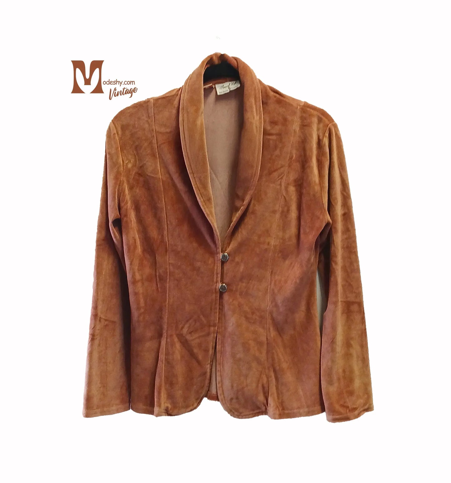 Vintage long sleeve velvet Jacket Modeshy