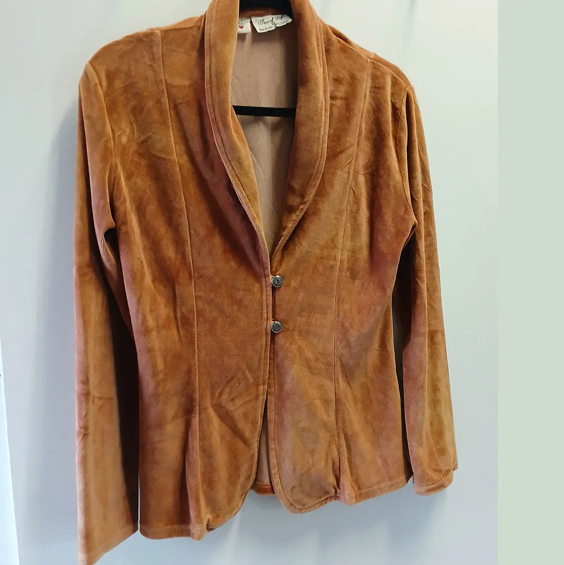 Vintage long sleeve velvet Jacket Modeshy