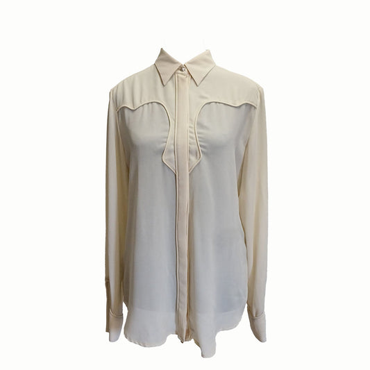 Vintage cream Lee shirt western style Modeshy