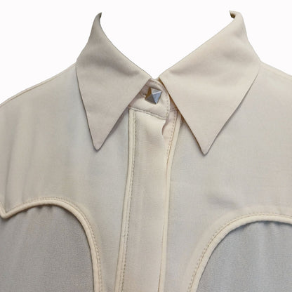 Vintage cream Lee shirt western style Modeshy