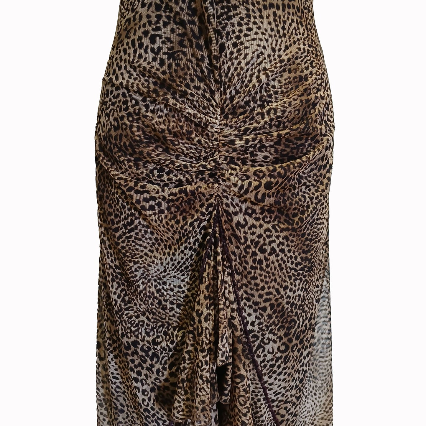 Vintage Y2k Jerry Shaw animal print dress 10 Modeshy