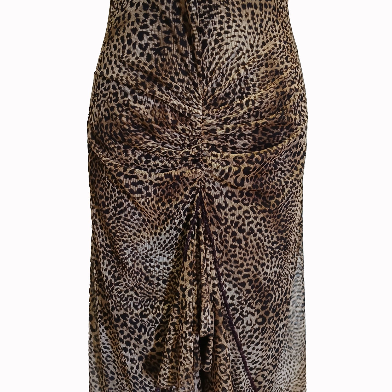 Vintage Y2k Jerry Shaw animal print dress 10 Modeshy