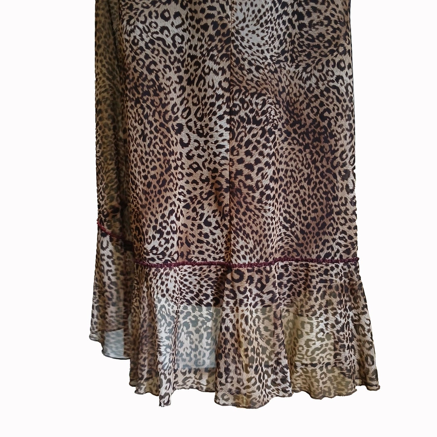 Vintage Y2k Jerry Shaw animal print dress 10 Modeshy