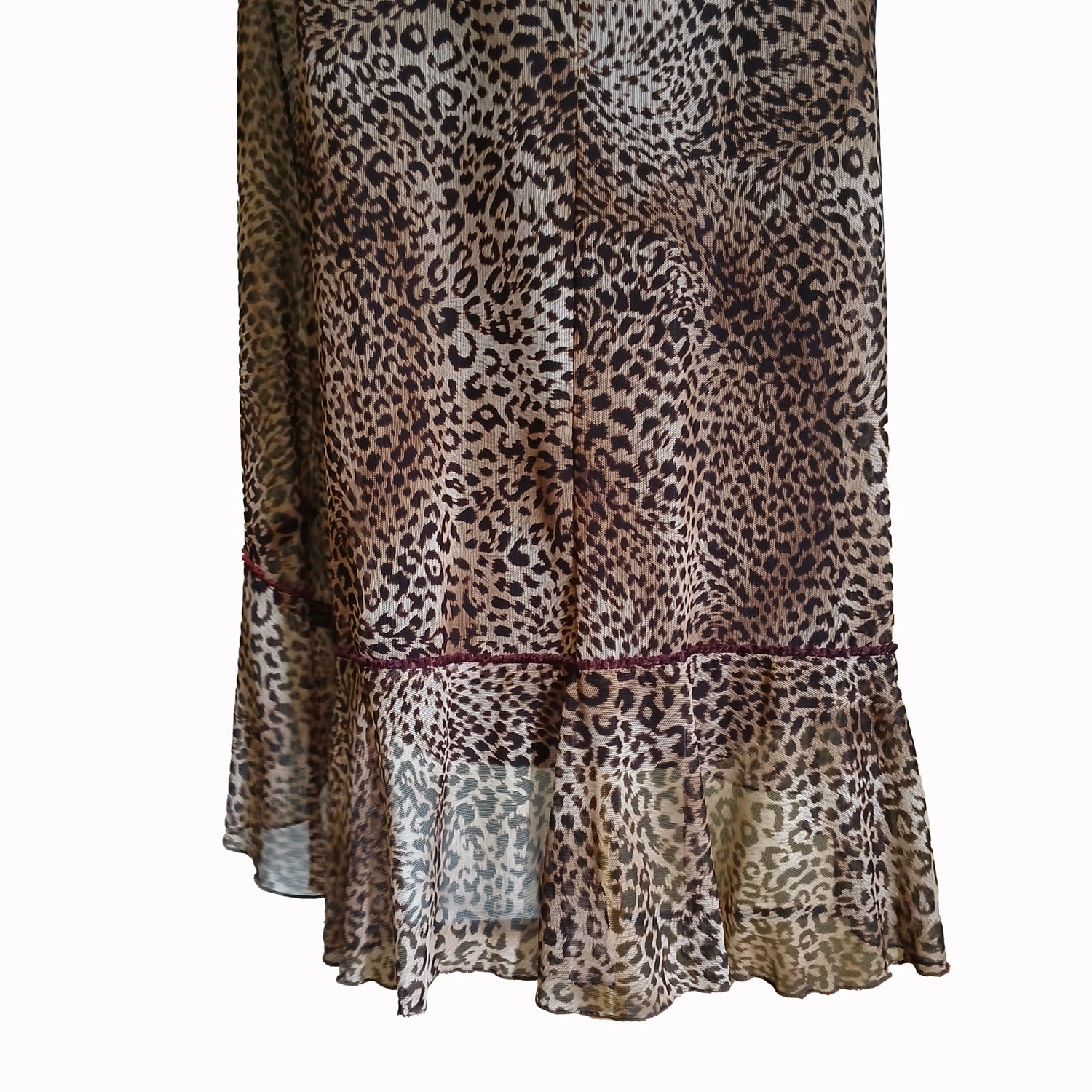Vintage Y2k Jerry Shaw animal print dress 10 Modeshy