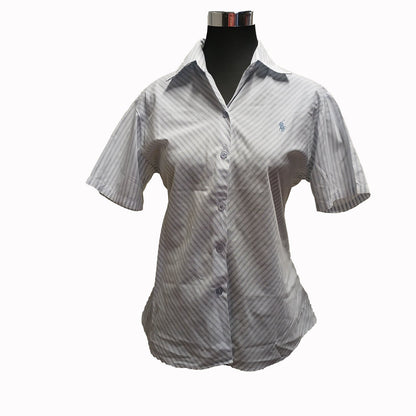 Polo Ralph Lauren white and blue pin striped corporate shirt Modeshy