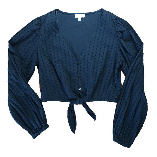 Black Lily loves cropped blouse Modeshy
