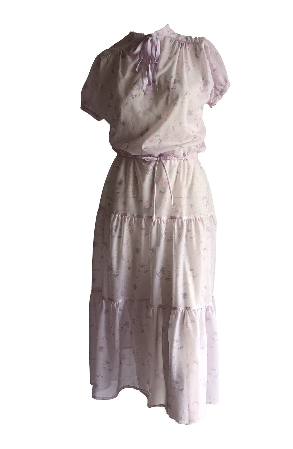 Vintage lavender garden dress
