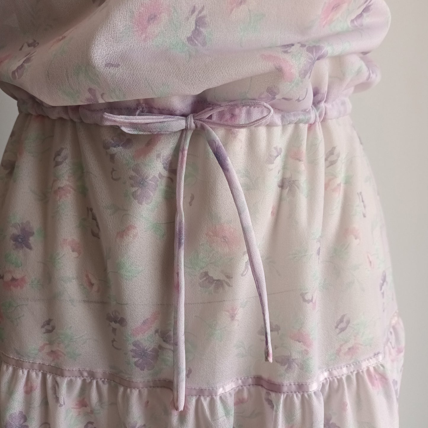 Vintage lavender garden dress