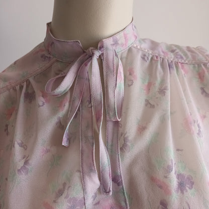 Vintage lavender garden dress