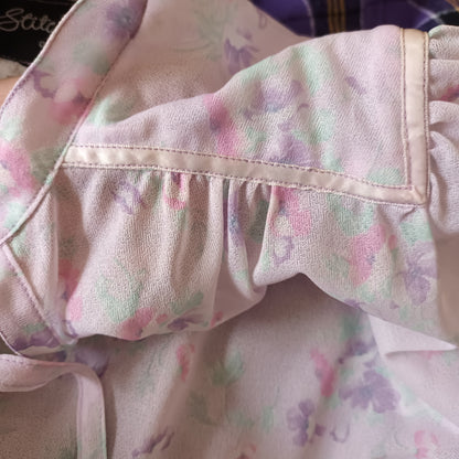 Vintage lavender garden dress