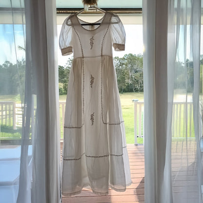 Vintage organza wedding dress - Donate a dress Modeshy