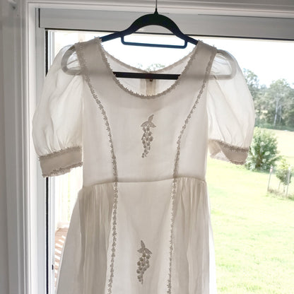 Vintage organza wedding dress - Donate a dress Modeshy