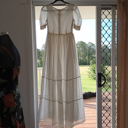 Vintage organza wedding dress - Donate a dress Modeshy
