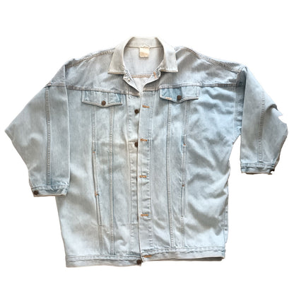 Vintage lee denim cotton batwing  oversize Jacket 80s LGE Modeshy