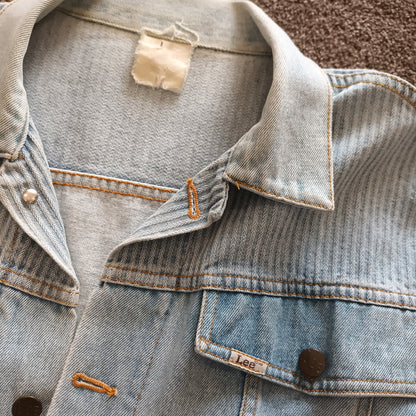 Vintage lee denim cotton batwing  oversize Jacket 80s LGE Modeshy