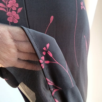 Y2k black slip dress by Blush M Modeshy