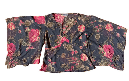 90s Bell sleeve top  12