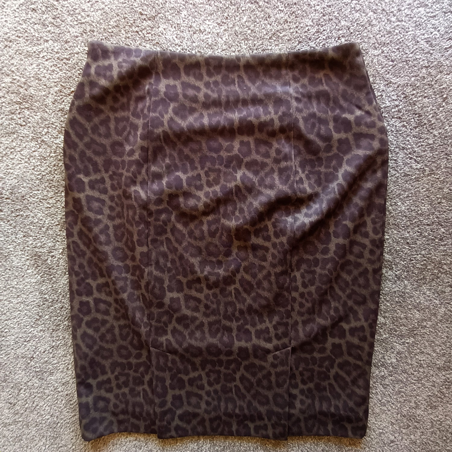 Micheal Kors brown animal print skirt Modeshy