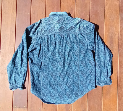 Vintage Levis wester denim long sleeve shirt.