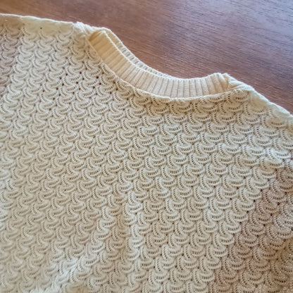 Vintage batwing knit jumper